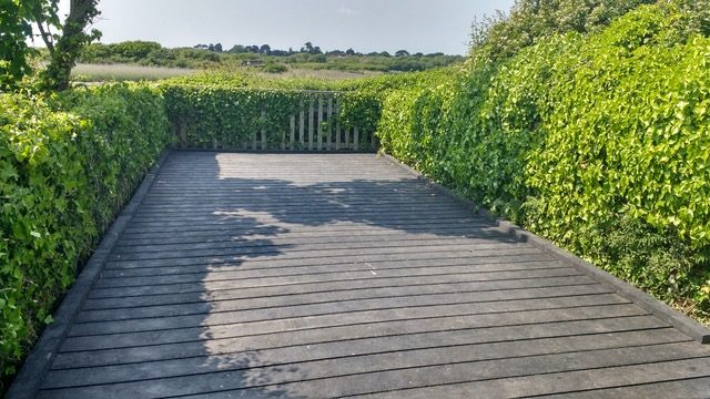 Decking – low slip surface