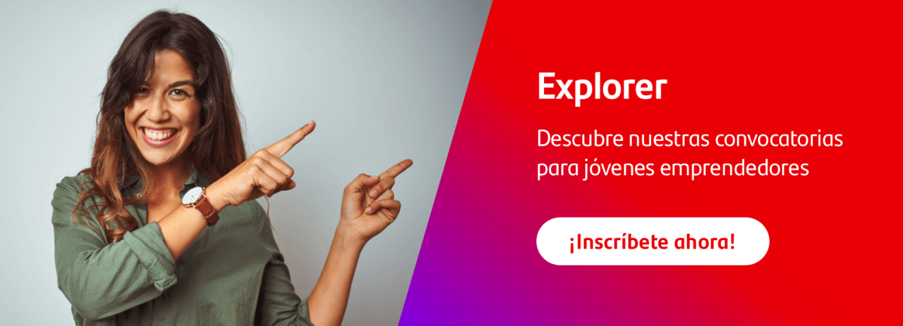 CTA post Santander X Explorer