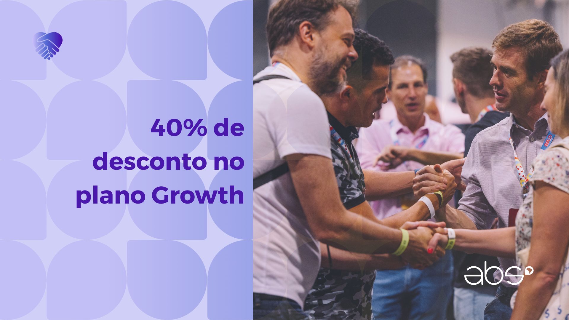 40% de desconto no plano Growth - 1